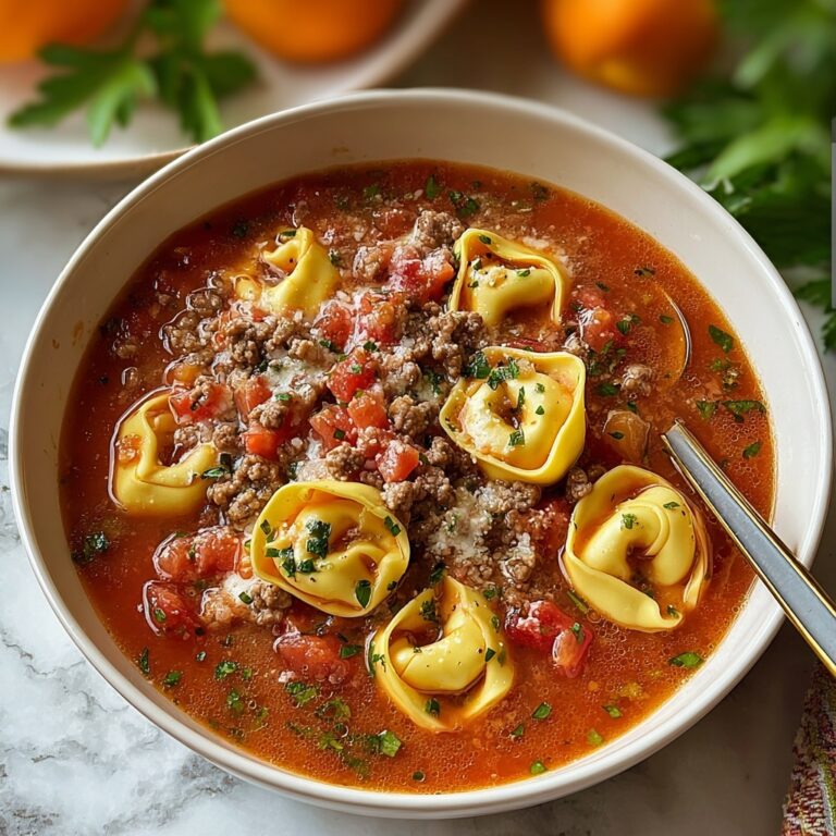 Slow Cooker Tomato Tortellini Soup Recipe