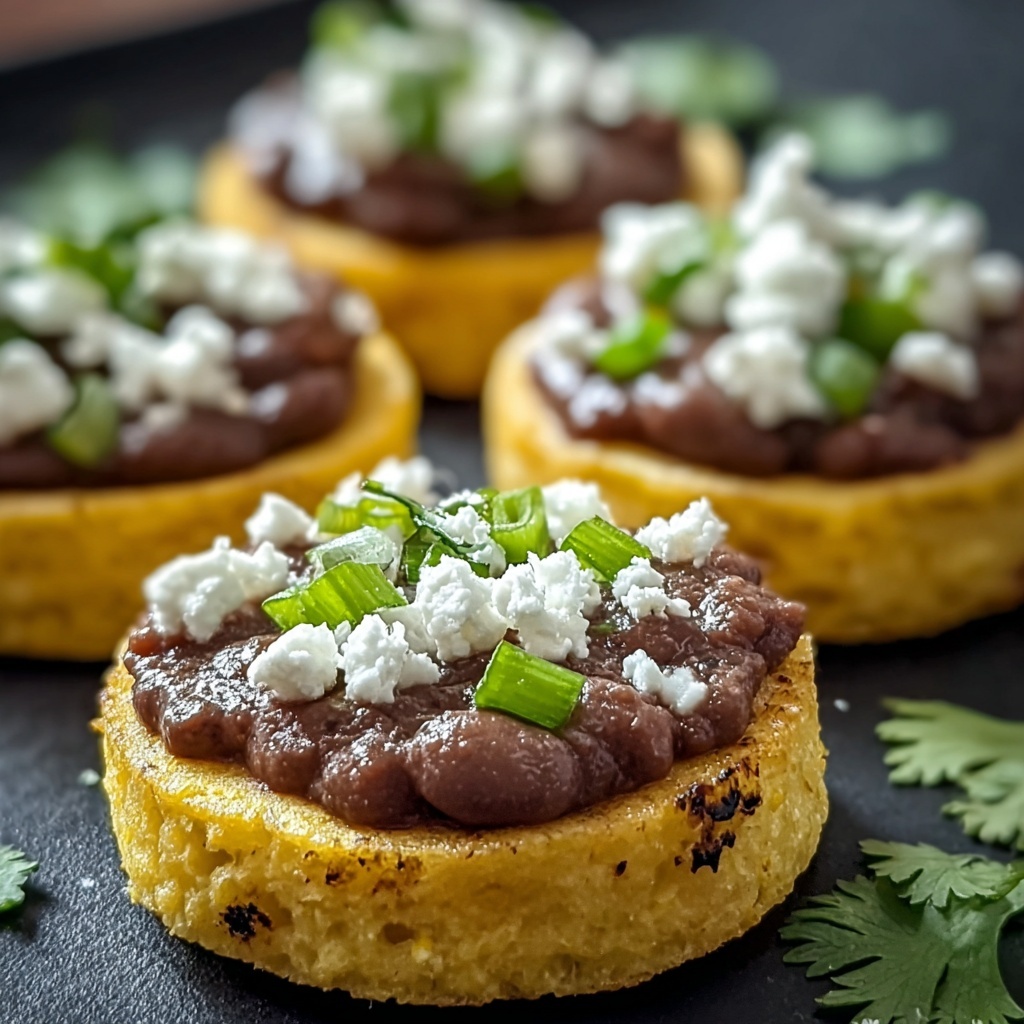 Sopes with Refried Beans and Cheese Recipe - Recipe Image