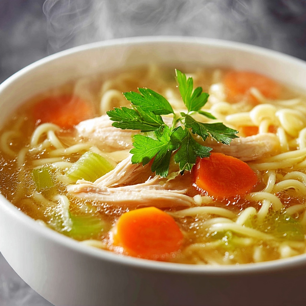 Crockpot Chicken Noodle Soup Recipe - Recipe Image
