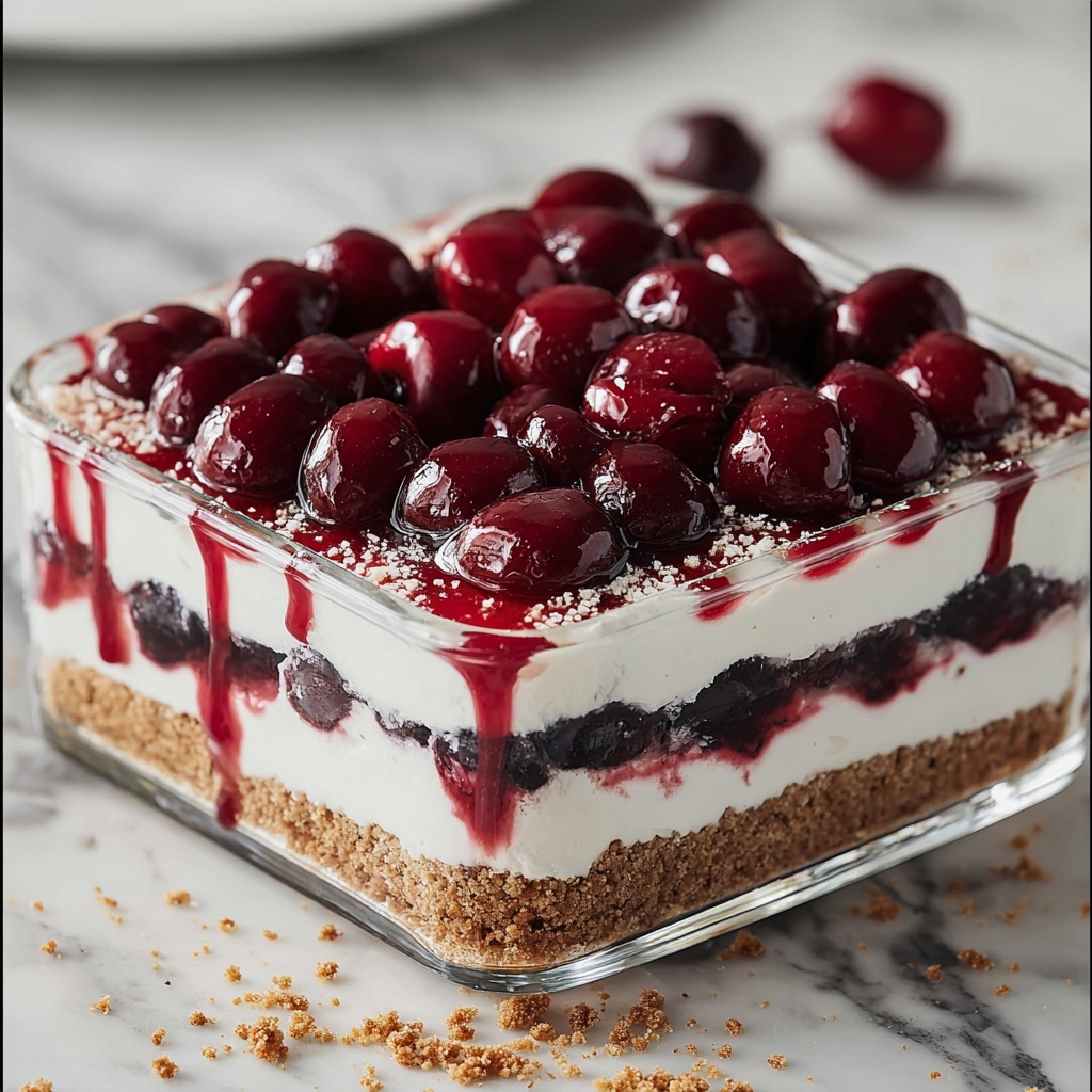 Cherry Delight Dessert Recipe - Recipe Image