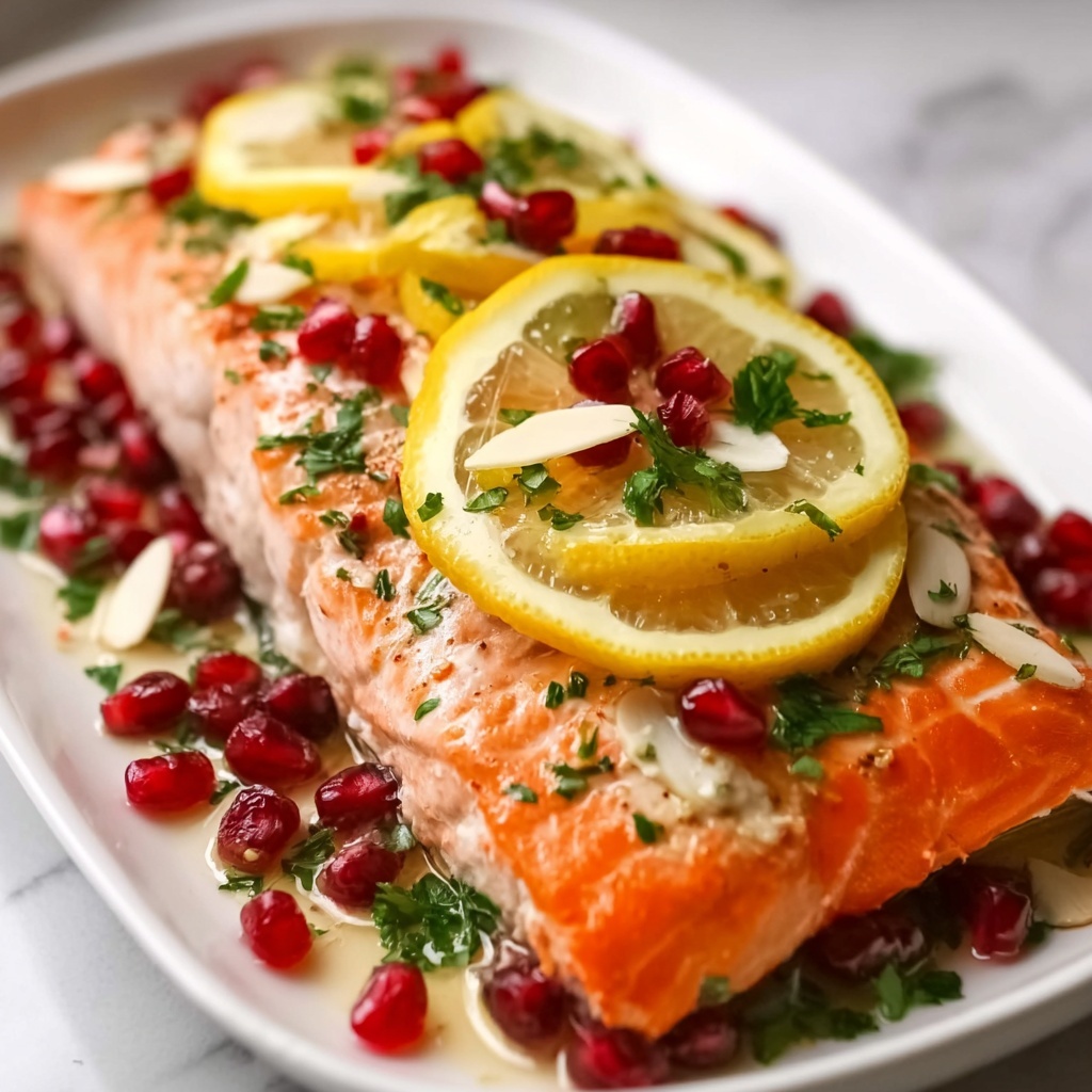 Christmas Baked Salmon Recipe - Recipe Image