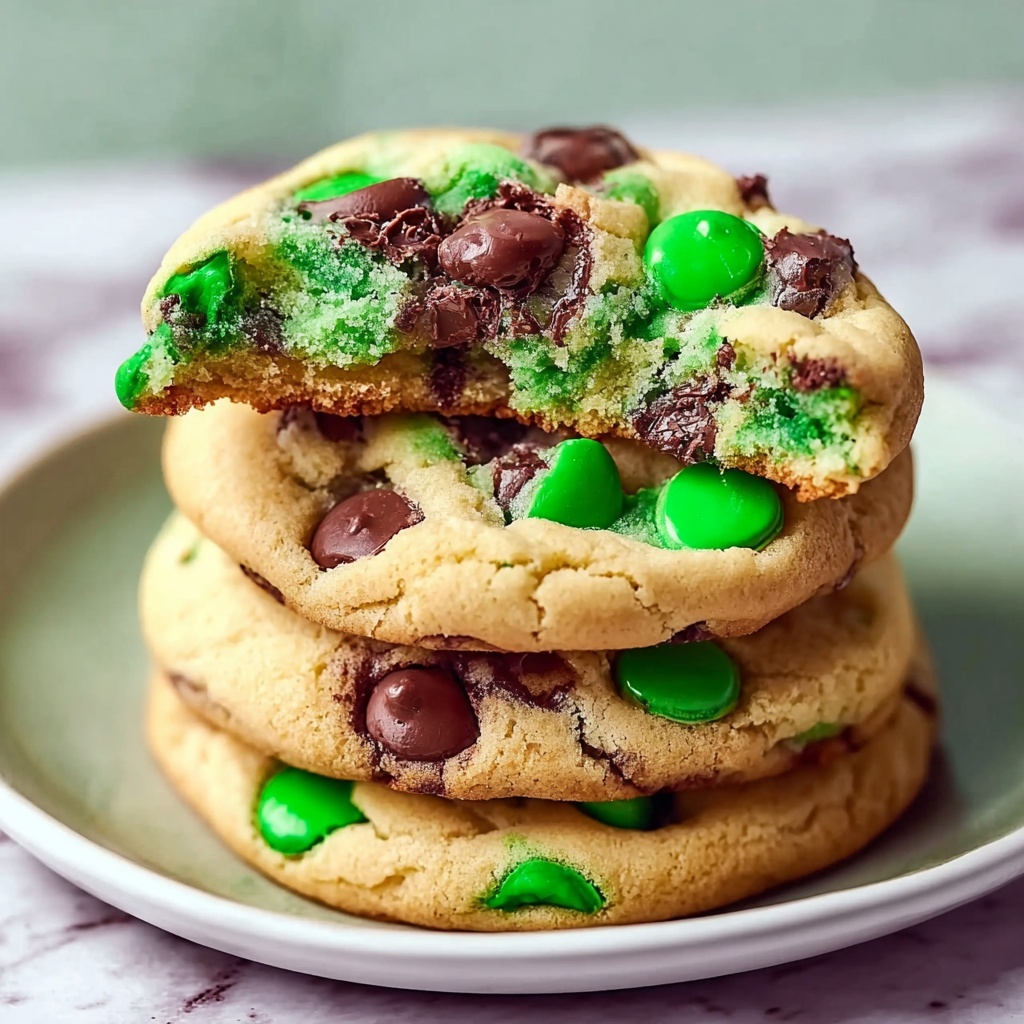 Melt-in-Your-Mouth Mint Chocolate Chip Cookies Delight Recipe - Recipe Image