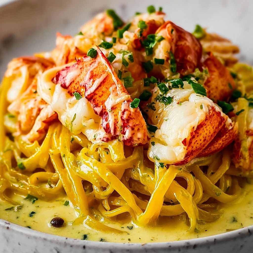Lobster Creamy Spicy Pasta Recipe - Recipe Image