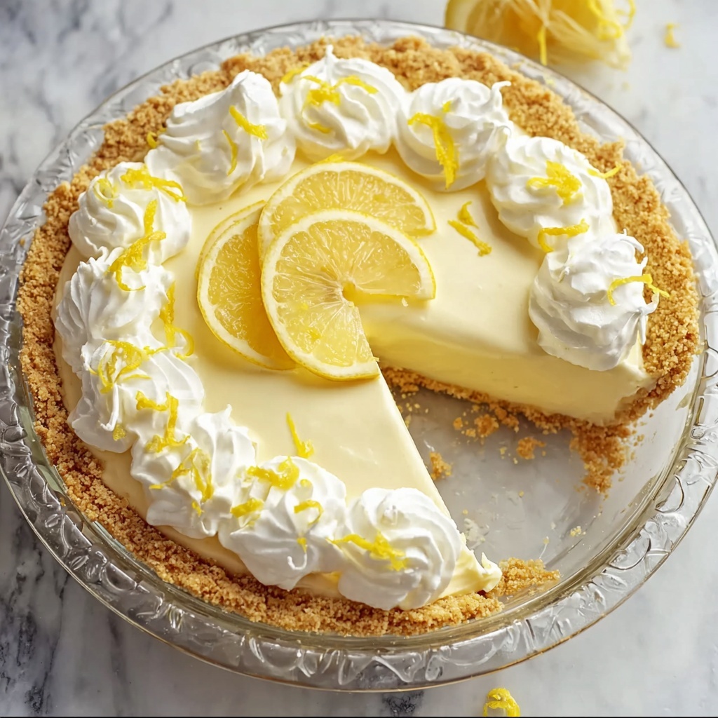 Easy Lemon Cream Pie Recipe - Recipe Image