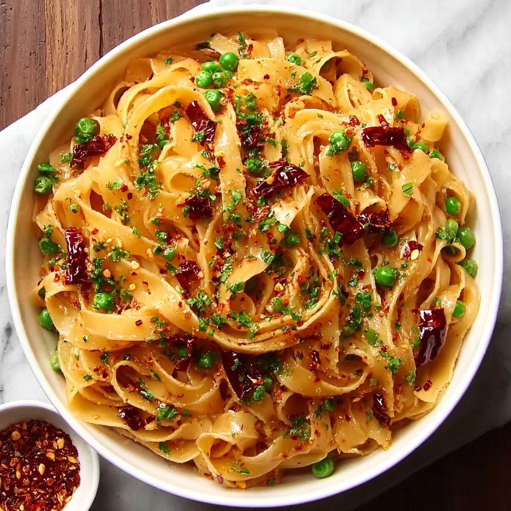 Spicy Garlic Chili Noodles: A Quick Flavor Explosion! Recipe - Recipe Image