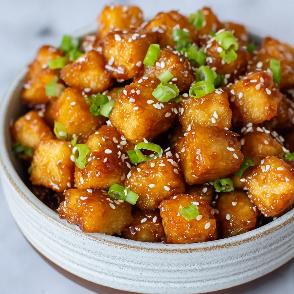 Crispy Honey-Garlic Tofu Recipe - Recipe Image