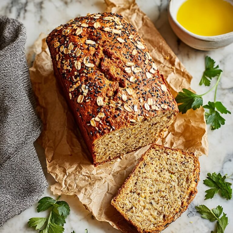 Flourless Oat and Chia Bread: Healthy Homemade & Gluten-Free Recipe