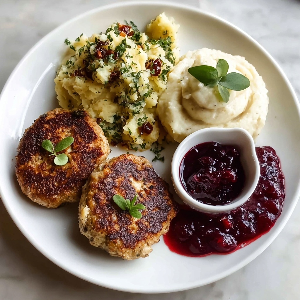 Swedish Veal Patties in Creamy Beef Broth Recipe - Recipe Image