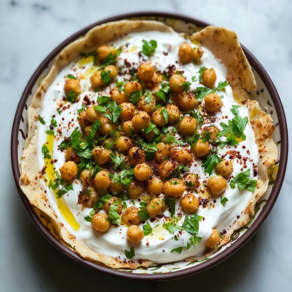 Syrian Chickpea and Yogurt Casserole Recipe - Recipe Image