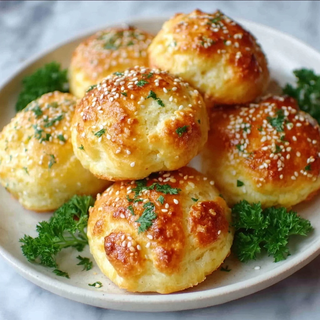Keto Garlic Rolls Recipe - Recipe Image