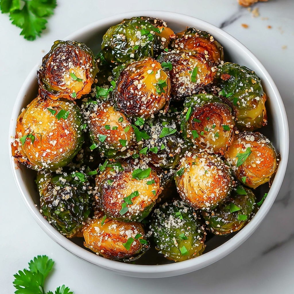 Parmesan Brussels Sprouts: The Ultimate Guide to Crispy Perfection Recipe - Recipe Image