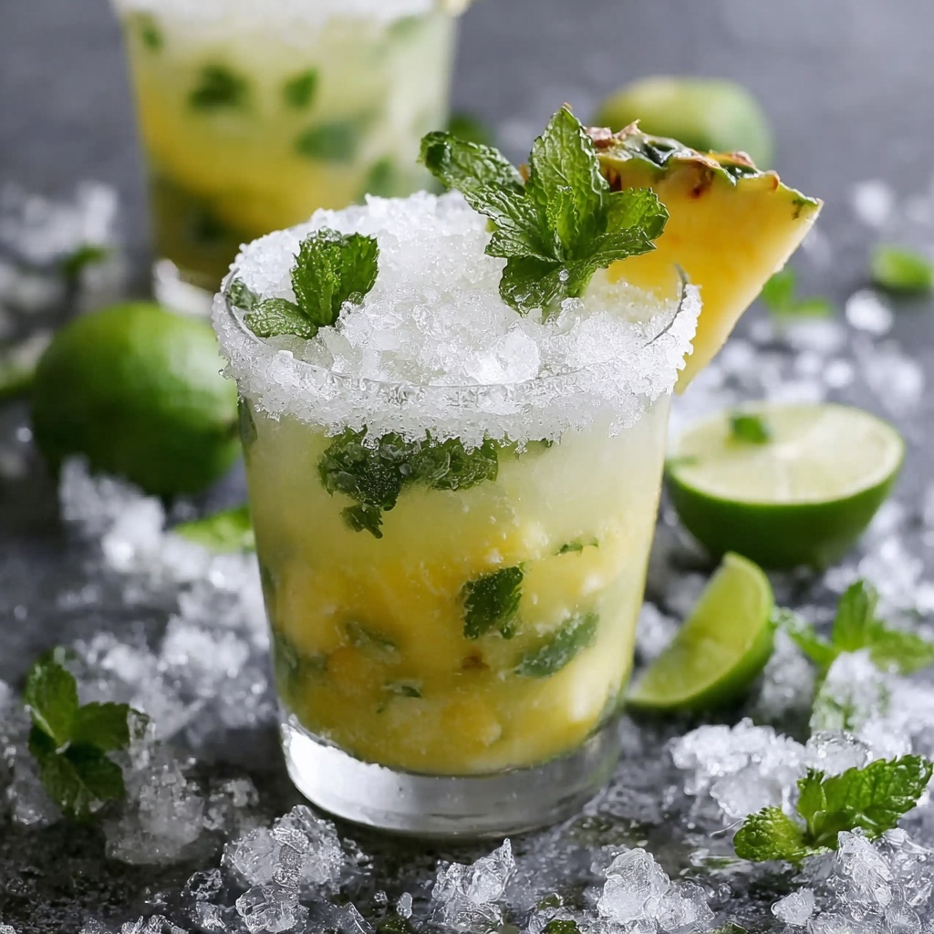 Pineapple Coconut Mojito Recipe - Recipe Image
