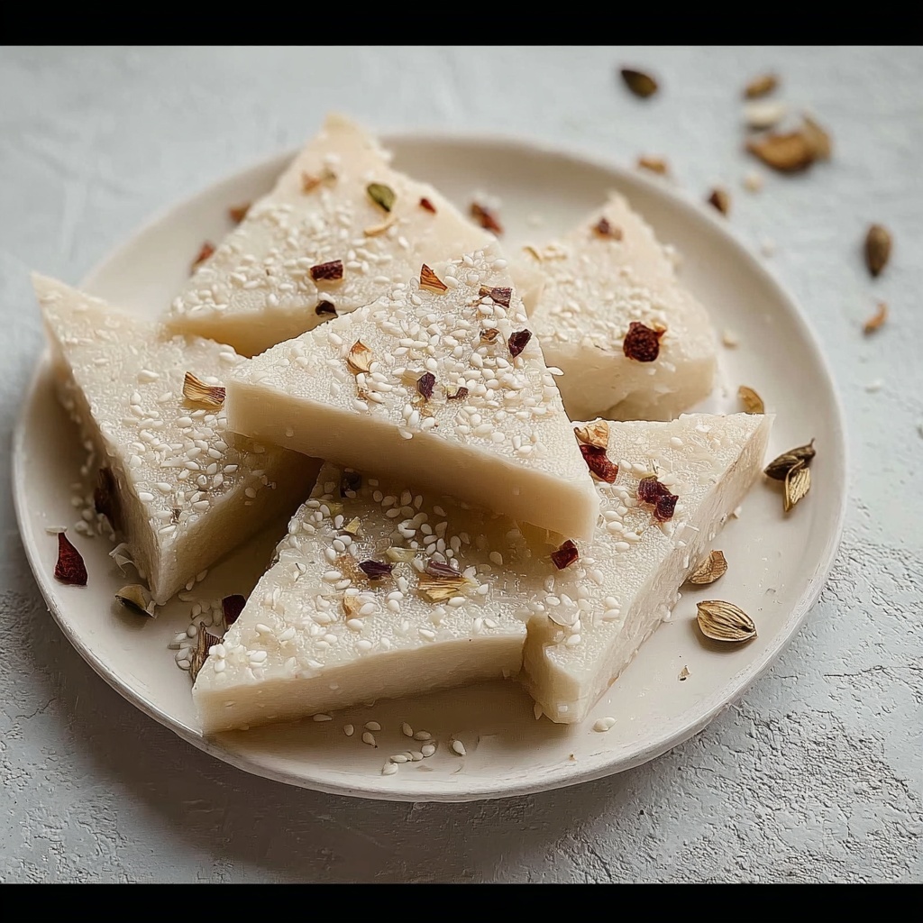 Delightful Badam Katli: Quick Almond Barfi Recipe - Recipe Image