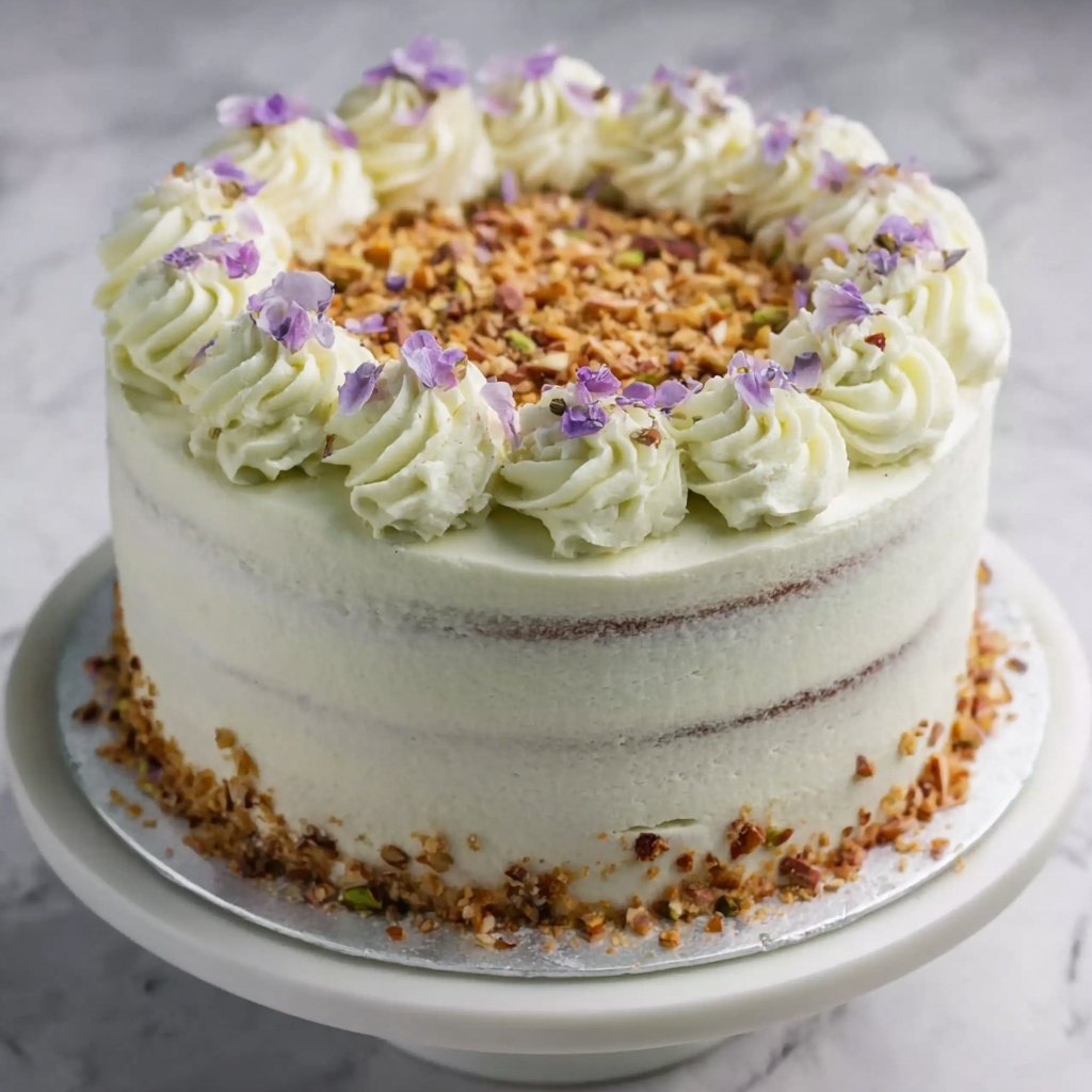 Vanilla Bean Pistachio Cake Recipe - Recipe Image