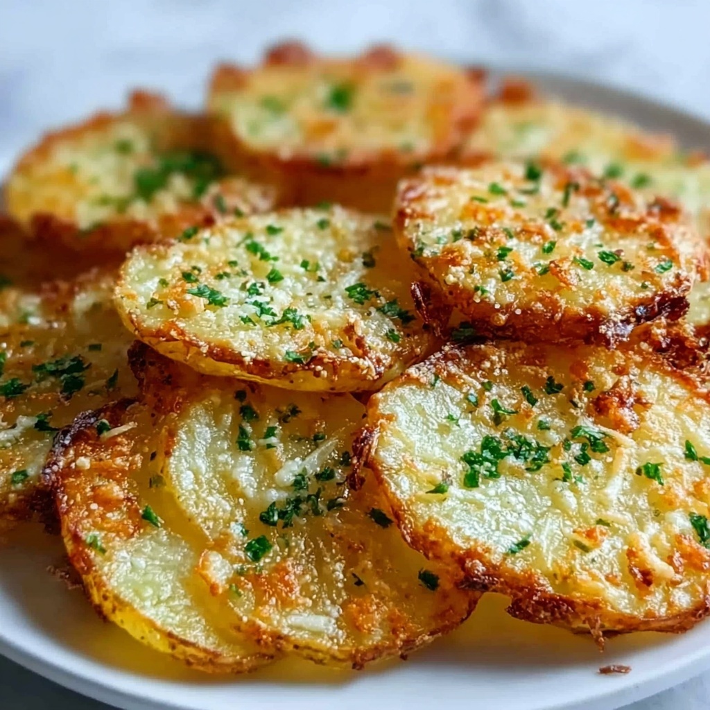 Mini Baked Parmesan Potato Rounds Recipe - Recipe Image