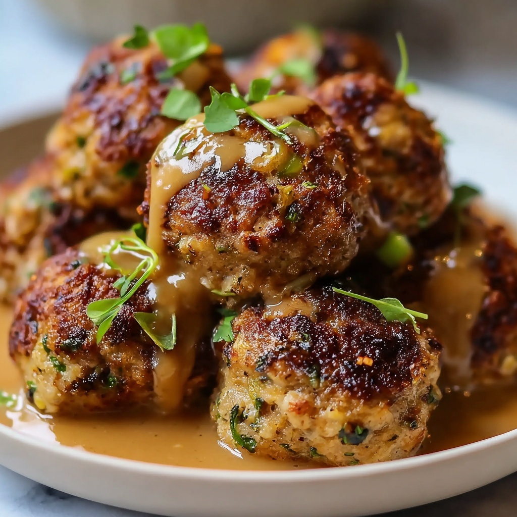 Stuffing Balls with Sage, Thyme, and Parsley Recipe - Recipe Image