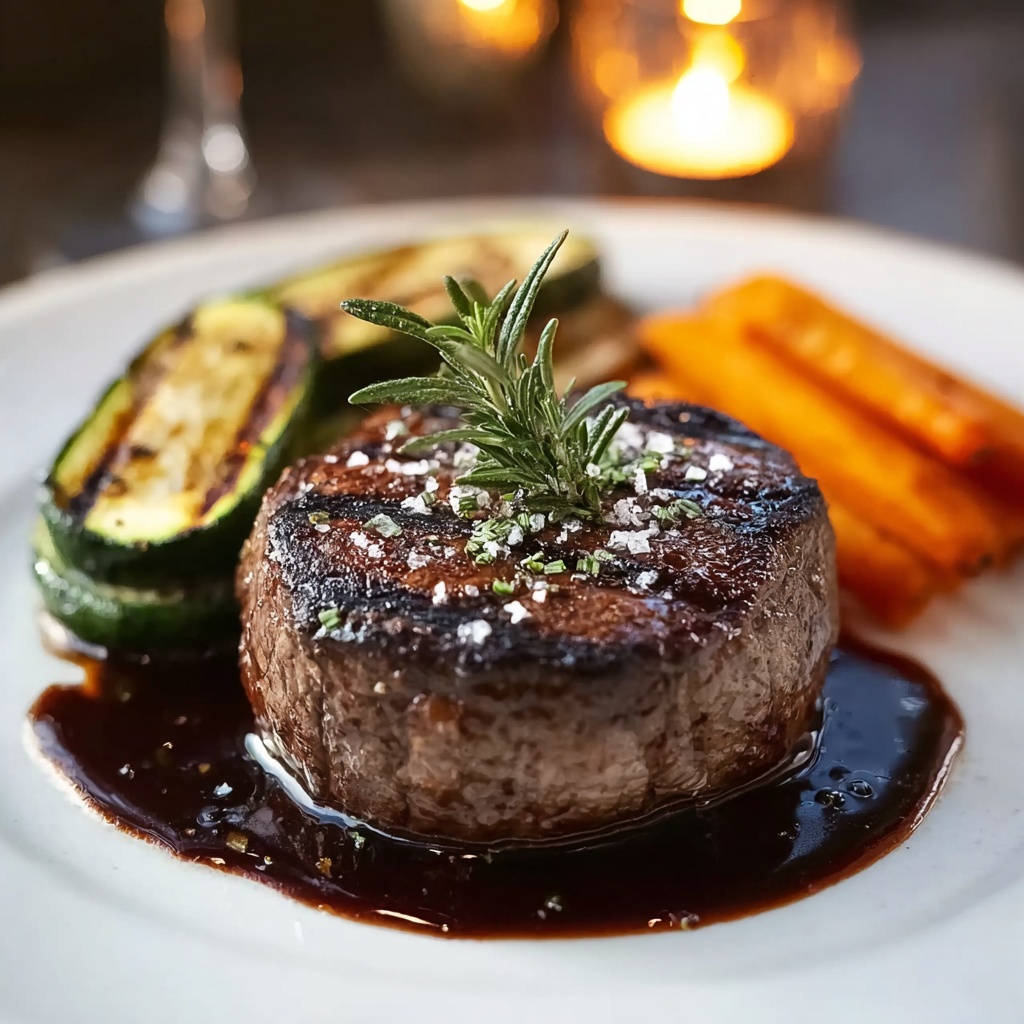 Butter-Basted Filet Mignon with Rosemary Recipe - Recipe Image