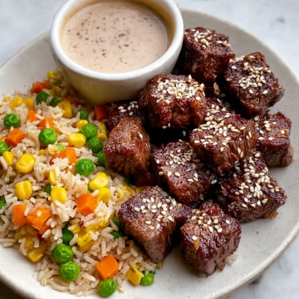 Easy Hibachi Steak with Fried Rice Recipe - Recipe Image