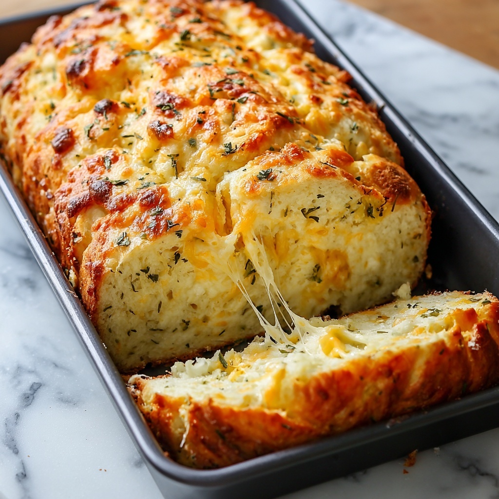 Cheesy Herb Bread Recipe - Recipe Image