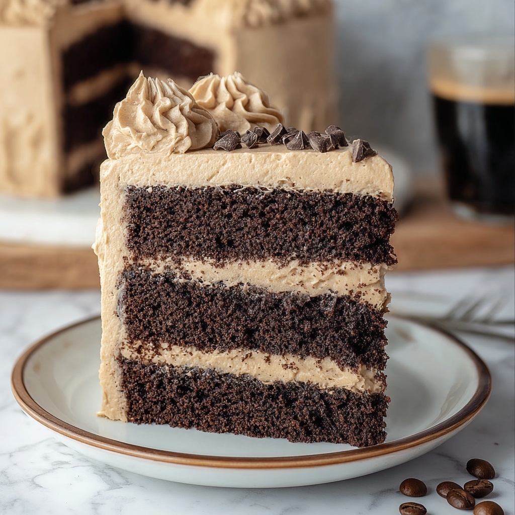 Coffee Chocolate Cake Recipe - Recipe Image