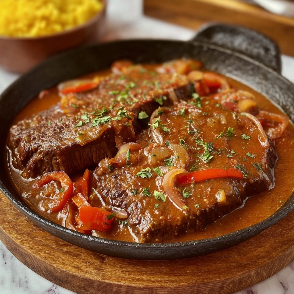 Smothered Swiss Steak Recipe - Recipe Image