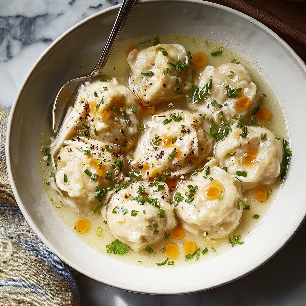 Creamy Chicken and Dumplings Recipe - Recipe Image