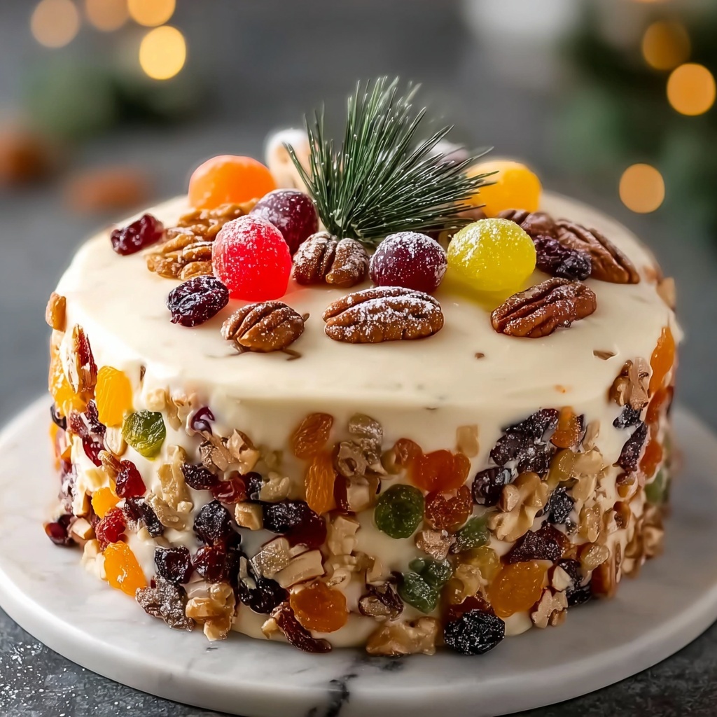 Delightful Christmas Fruit Cake Recipe - Recipe Image
