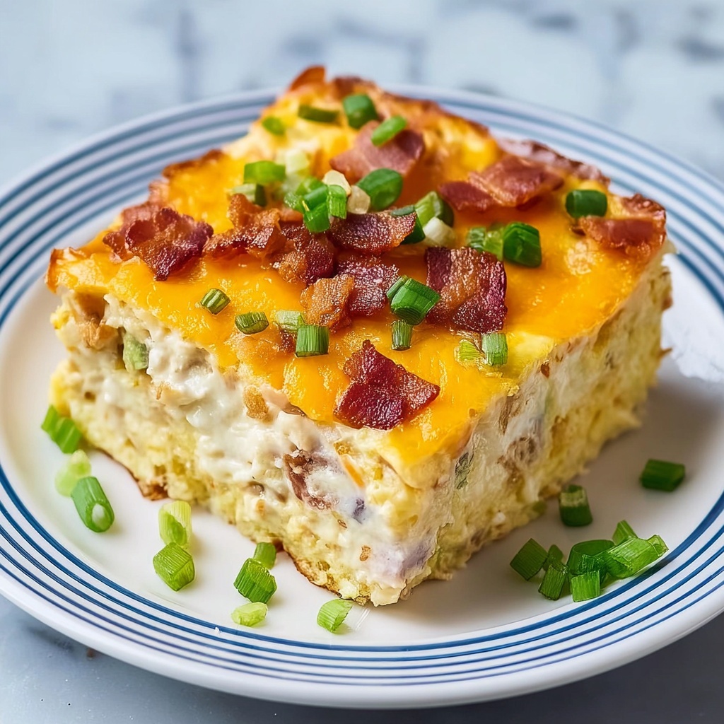 Tater Tot Breakfast Casserole Recipe - Recipe Image