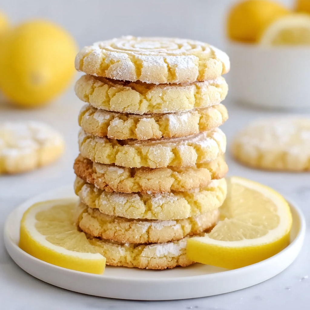 Gluten-Free Almond Flour Lemon Cookies Recipe - Recipe Image