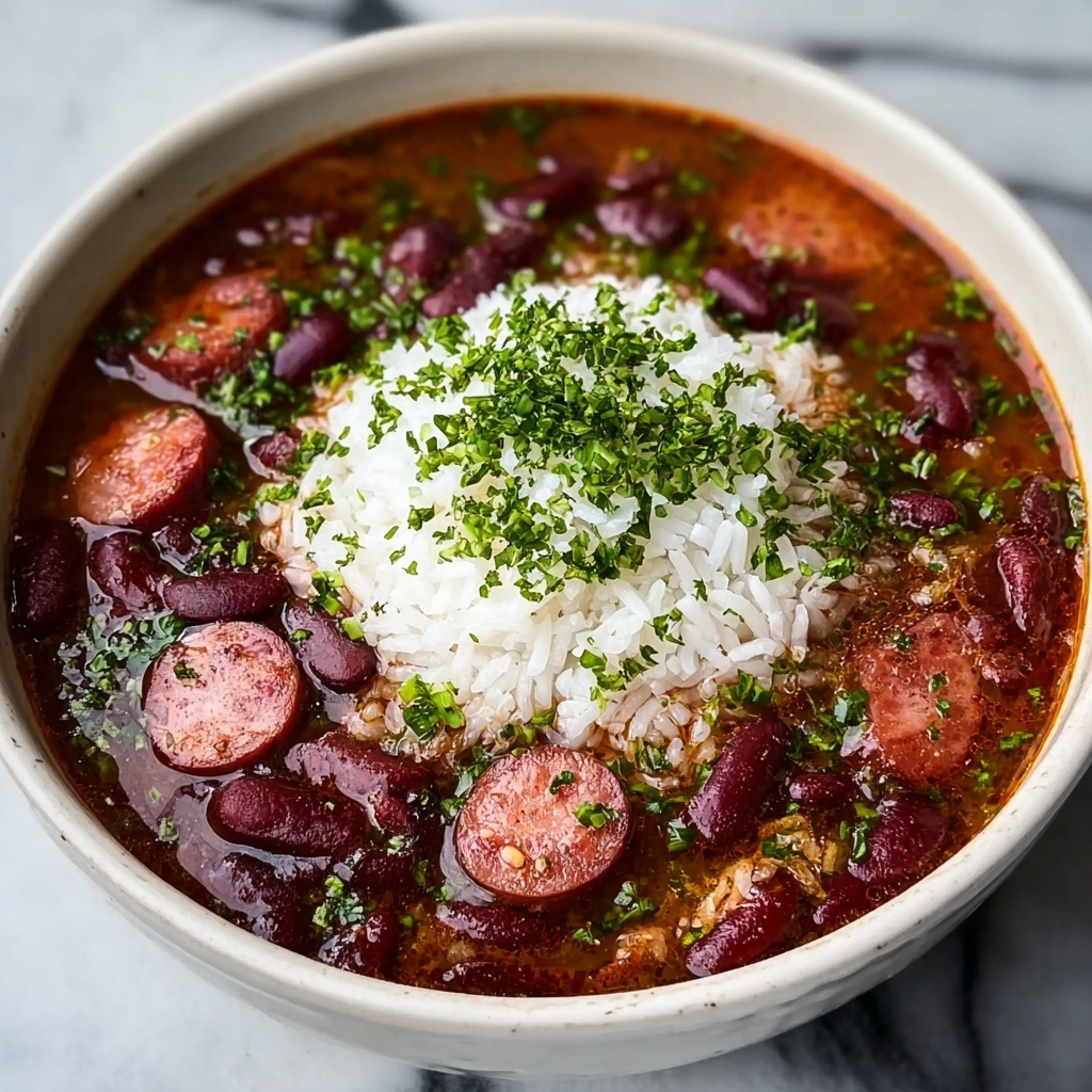 Authentic Red Beans and Rice: A Hearty Comfort Dish Recipe - Recipe Image