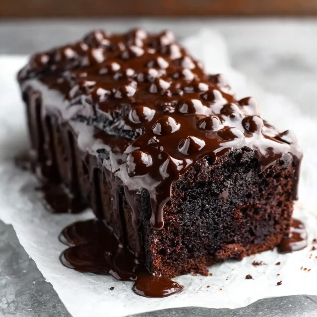 Hot Fudge Brownie Bread Recipe - Recipe Image