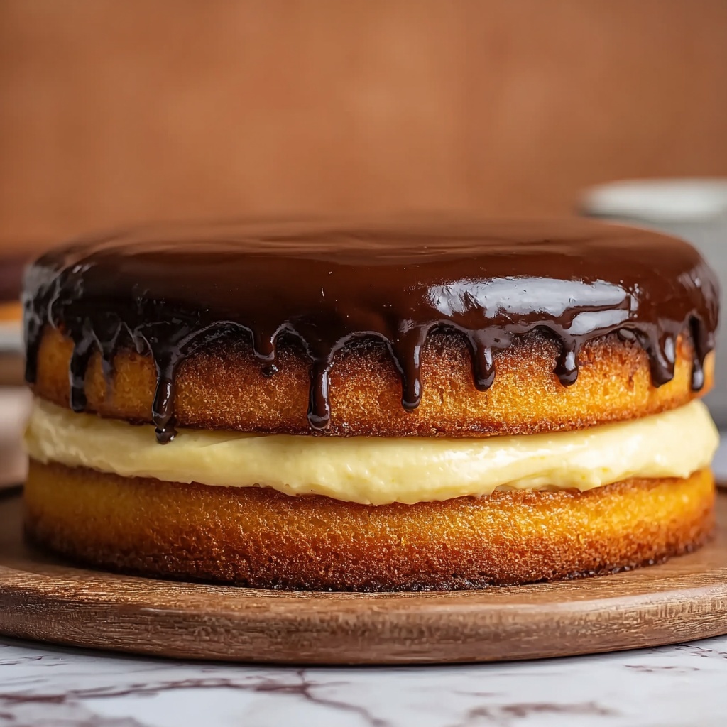 Boston Cream Cake Recipe - Recipe Image