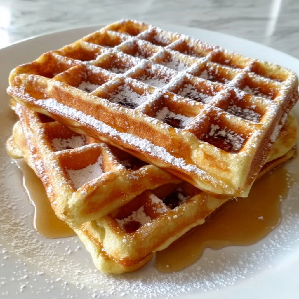 Peppermint Waffles: 5 Irresistible Ways to Brighten Mornings Recipe - Recipe Image