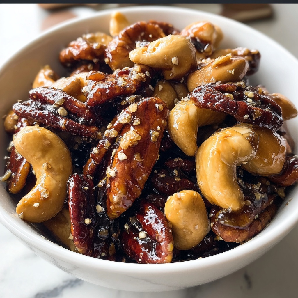 Sweet & Spicy Candied Nuts Recipe - Recipe Image