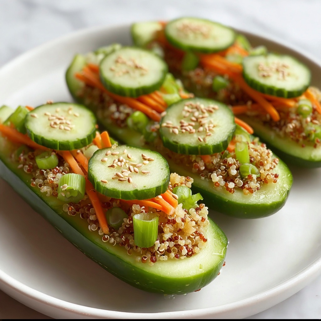 Smashed Cucumber Sesame Salad Cups Recipe - Recipe Image