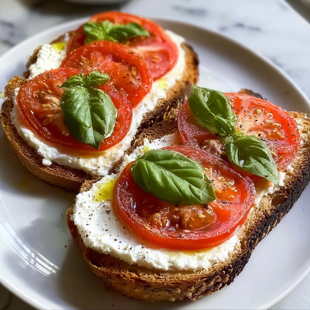 Ricotta Tomato Sourdough Toast: 5 Fresh Flavor Boosts Recipe - Recipe Image