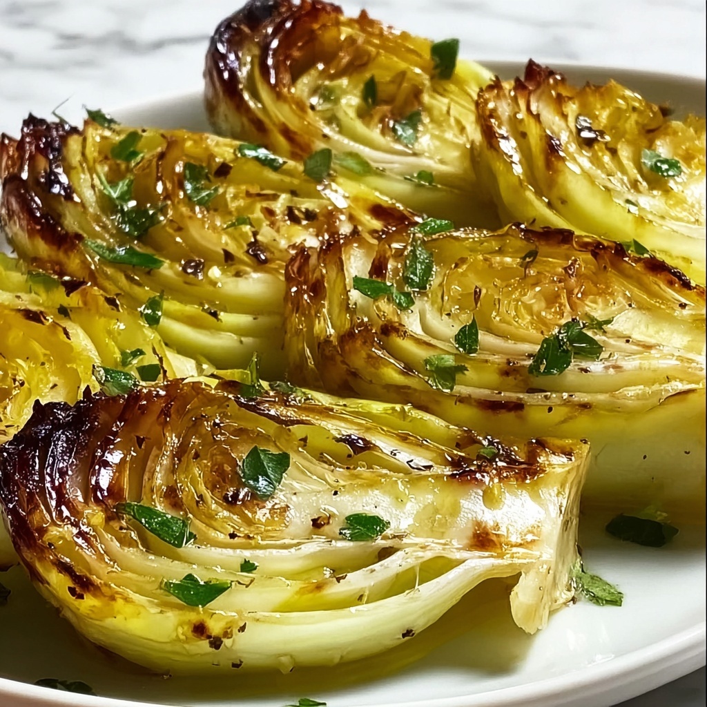 Garlic Butter Roasted Cabbage: 5 Steps to Irresistible Flavor Recipe - Recipe Image