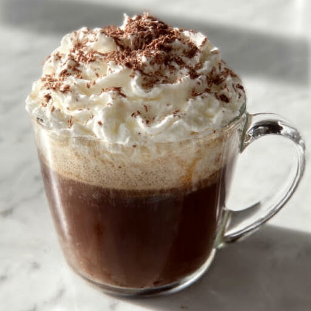 Christmas White Chocolate Mocha: 5 Steps to Festive Bliss Recipe - Recipe Image