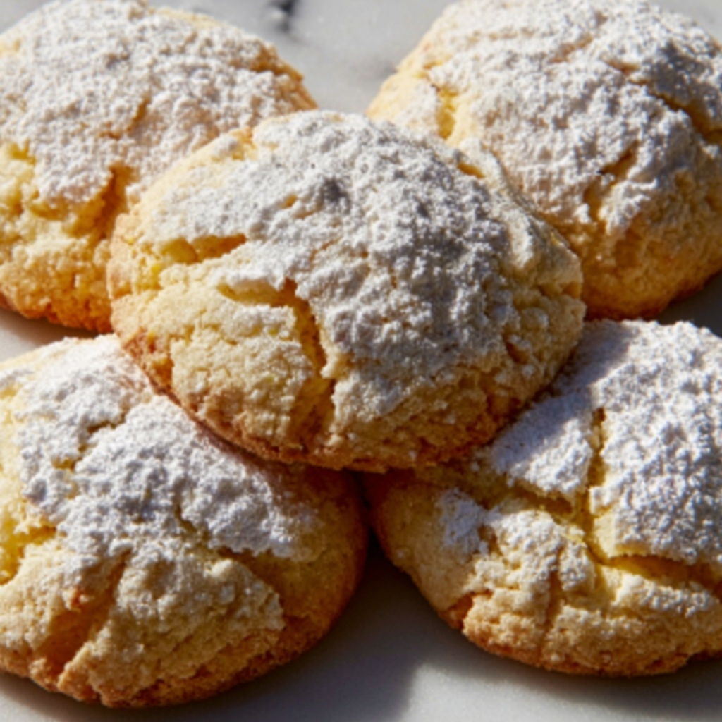 Christmas Almond Snowball Cookies: 5 Steps to Joyful Baking Recipe - Recipe Image