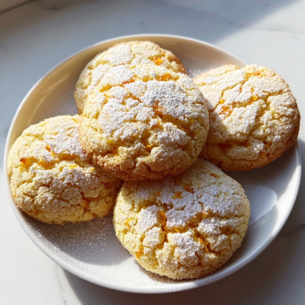 Christmas Lemon Shortbread Recipe - Recipe Image