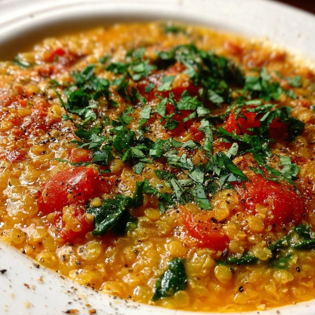 Vegan Red Lentil Curry Recipe - Recipe Image