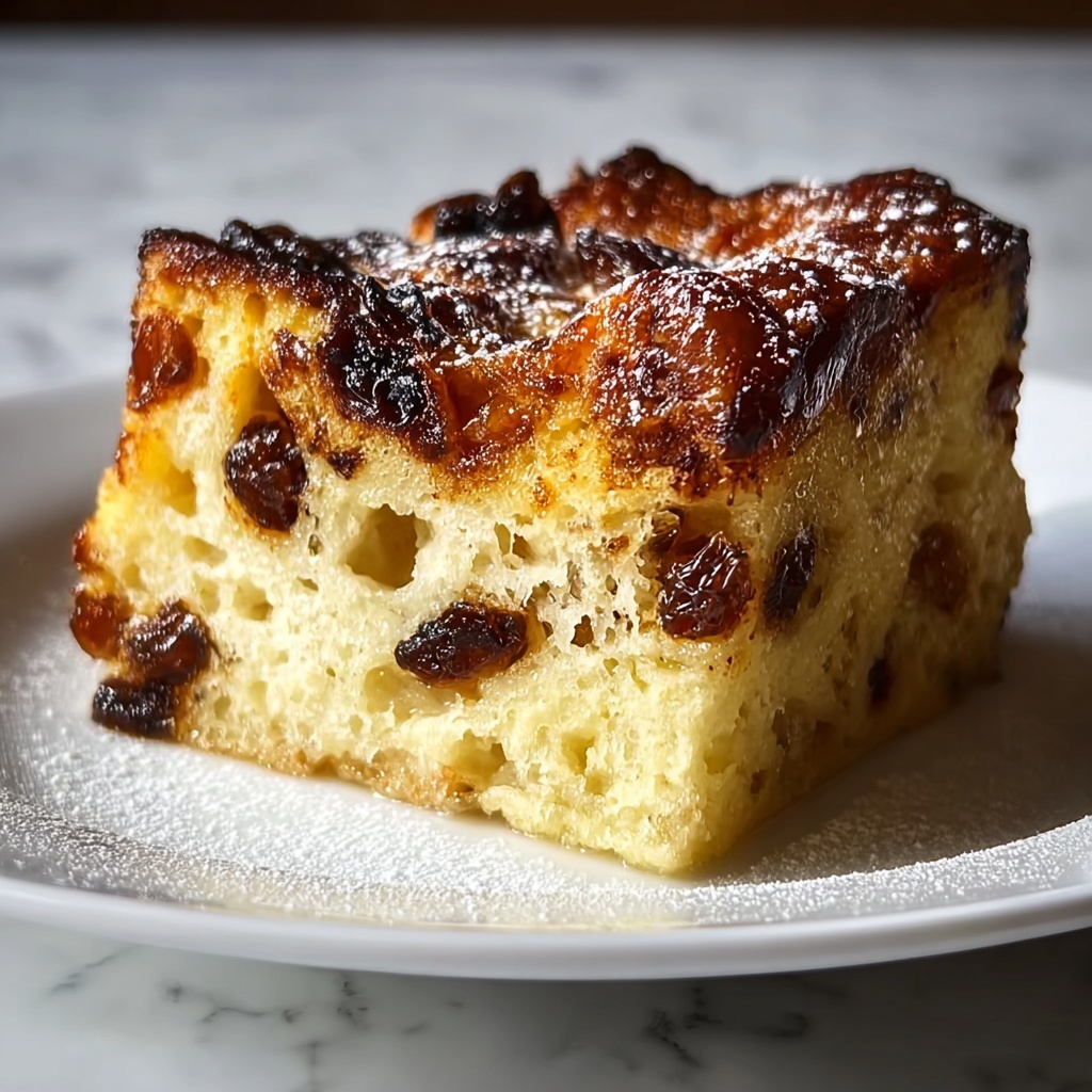 Gluten-Free Bread Pudding with Raisins Recipe - Recipe Image