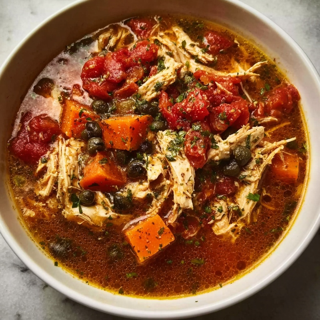 Slow Cooker Chicken Sweet Potato Chili Recipe - Recipe Image