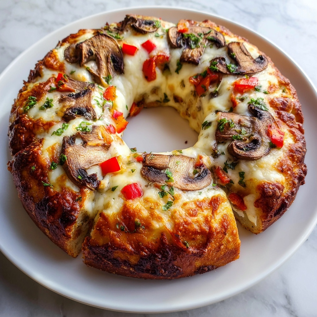 Vegan Gluten-Free Pizza Ring Recipe with Irresistible Tips Recipe - Recipe Image
