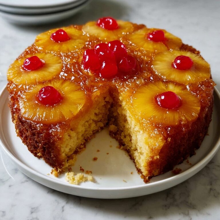 Vegan Pineapple Upside Down Cake Recipe