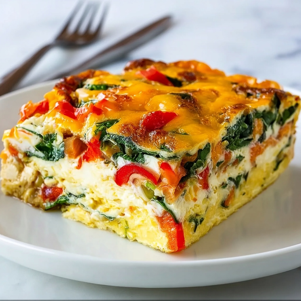 Veggie Loaded Breakfast Casserole for Energizing Mornings Recipe - Recipe Image