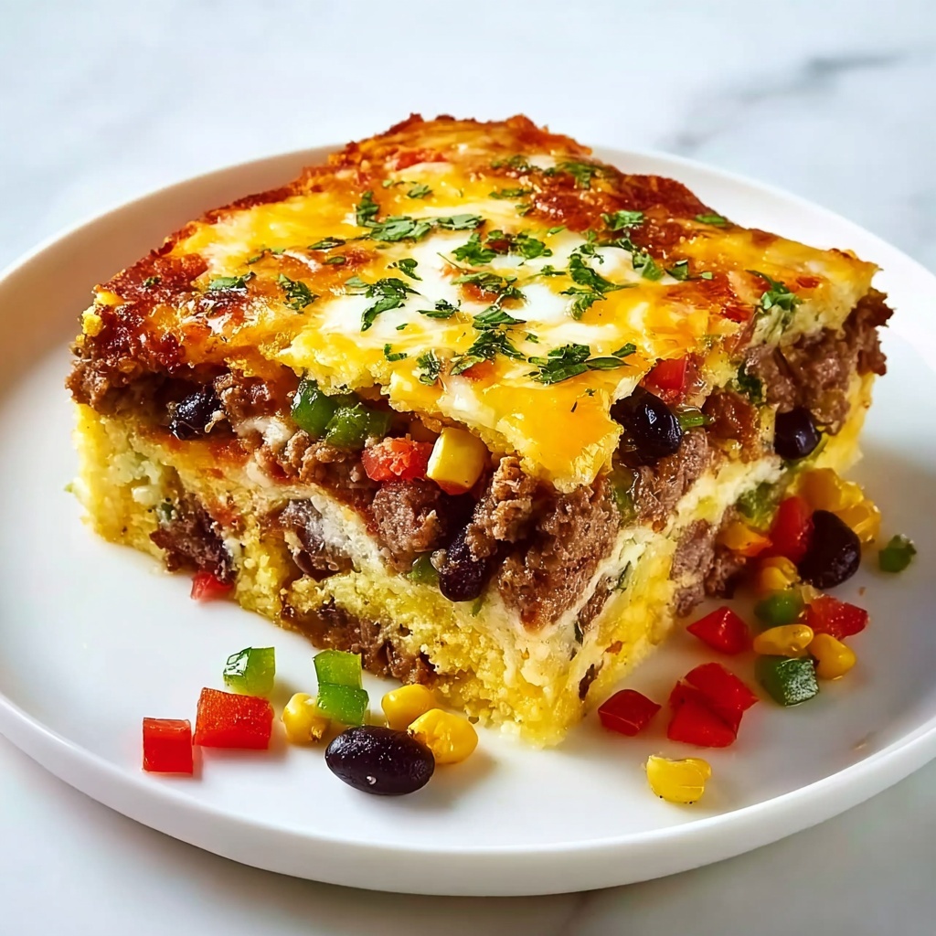 Breakfast Burrito Casserole Recipe - Recipe Image