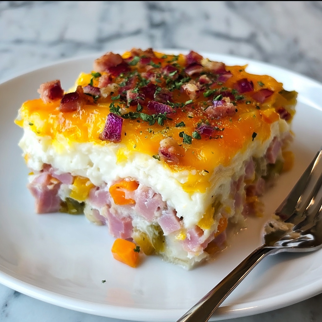 Western Omelette Casserole: 6 Reasons You'll Crave It Recipe - Recipe Image