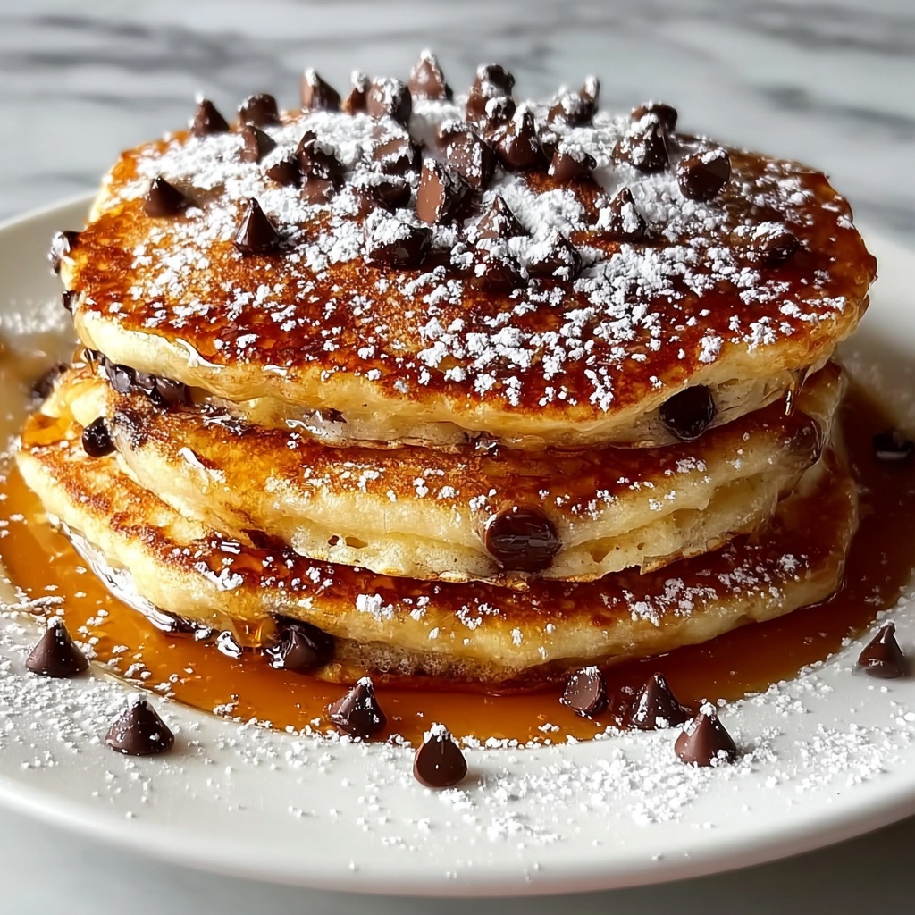 Mini Chocolate Chips Pancakes Recipe - Recipe Image