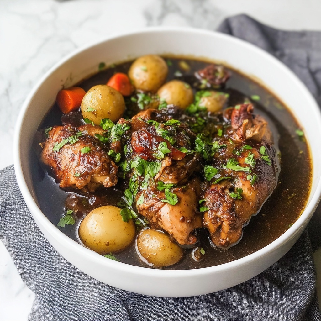 Savory Chinese Chicken and Potato Stew in 30 Minutes Recipe - Recipe Image